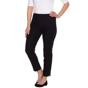 Isaac Mizrahi 24/7 Denim Ankle Pants Cuff A275476